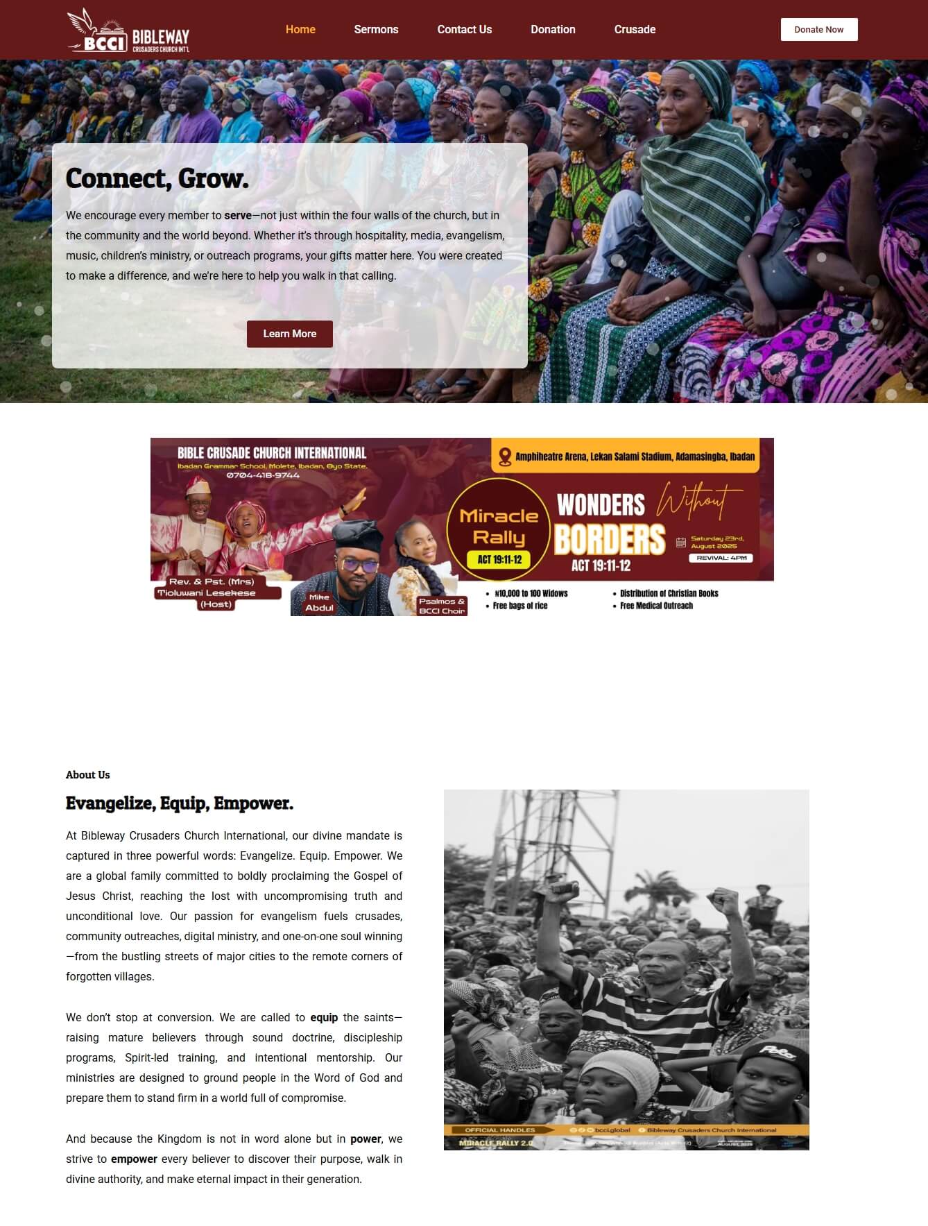 BCCI Website